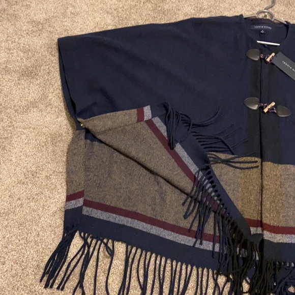 Tommy Hilfiger Womens Navy Mock Sweater Size M - Picture 9 of 13